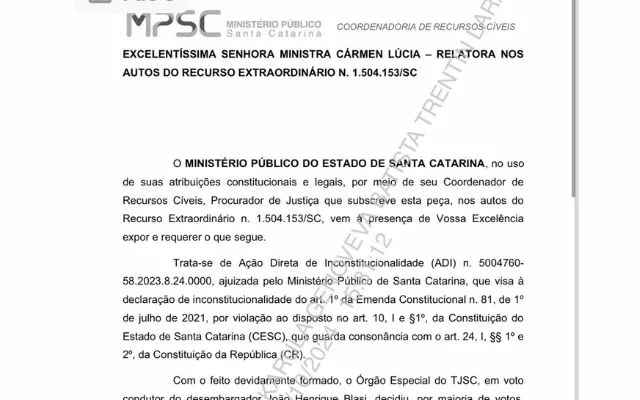 Foto: Documento MPSC