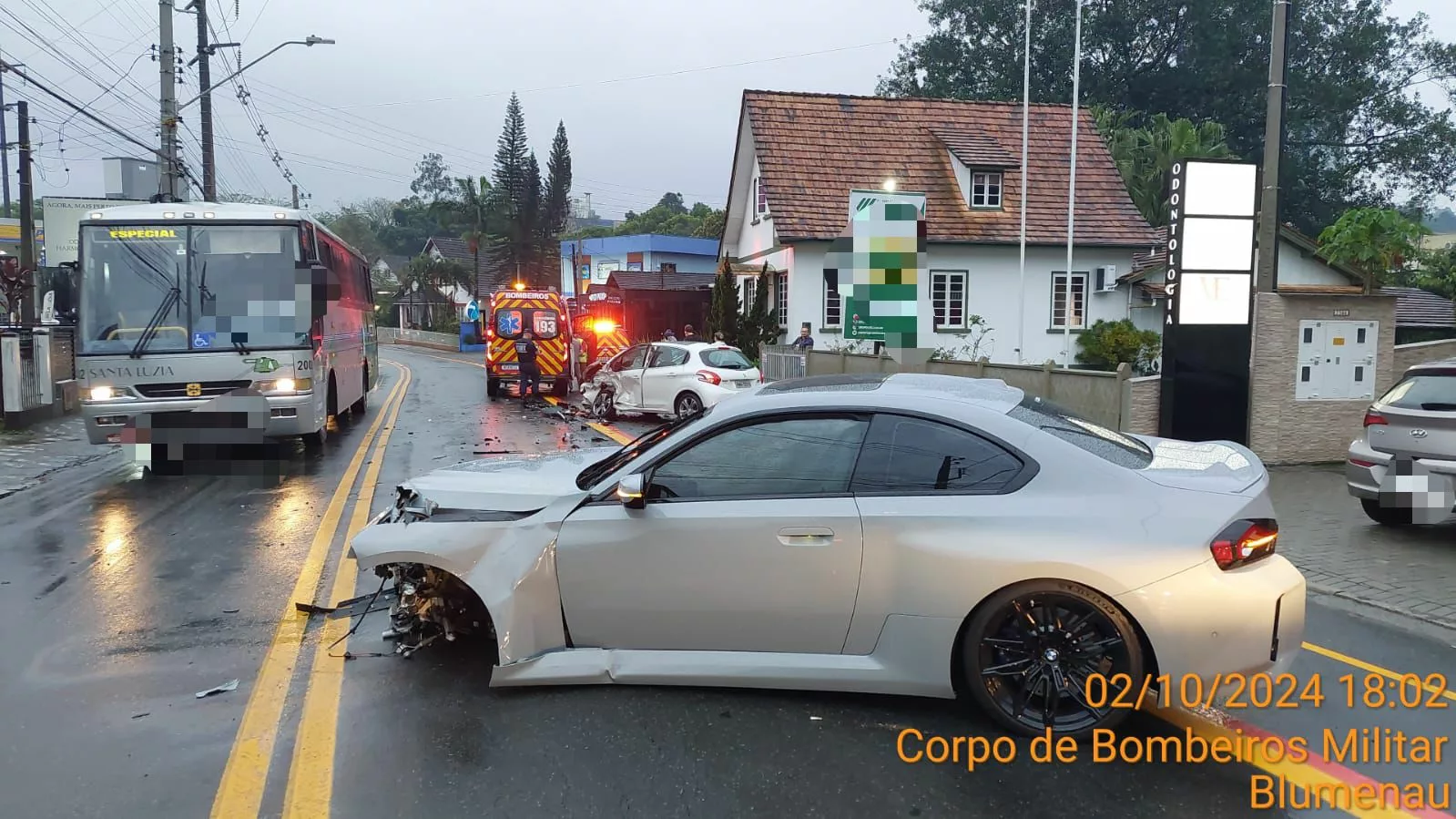 Foto: Corpo de Bombeiros/Divulgação.