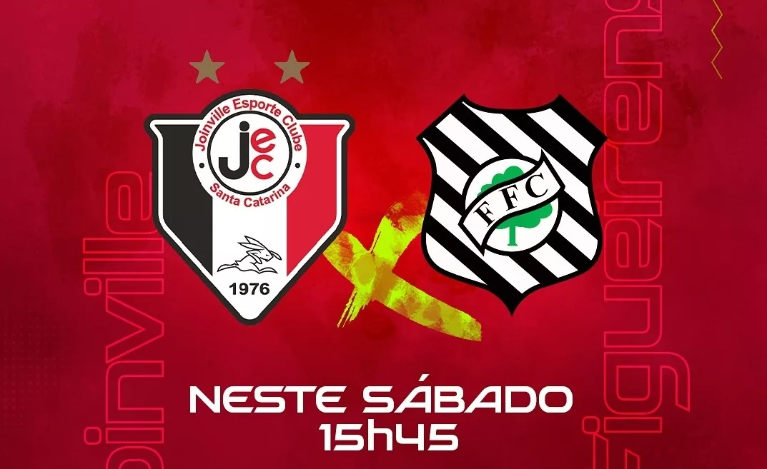 Joinville e Figueirense se enfrentam neste sábado pela Copa SC de Futebol Meridianbet 2024 | Reprodução: SCC SBT