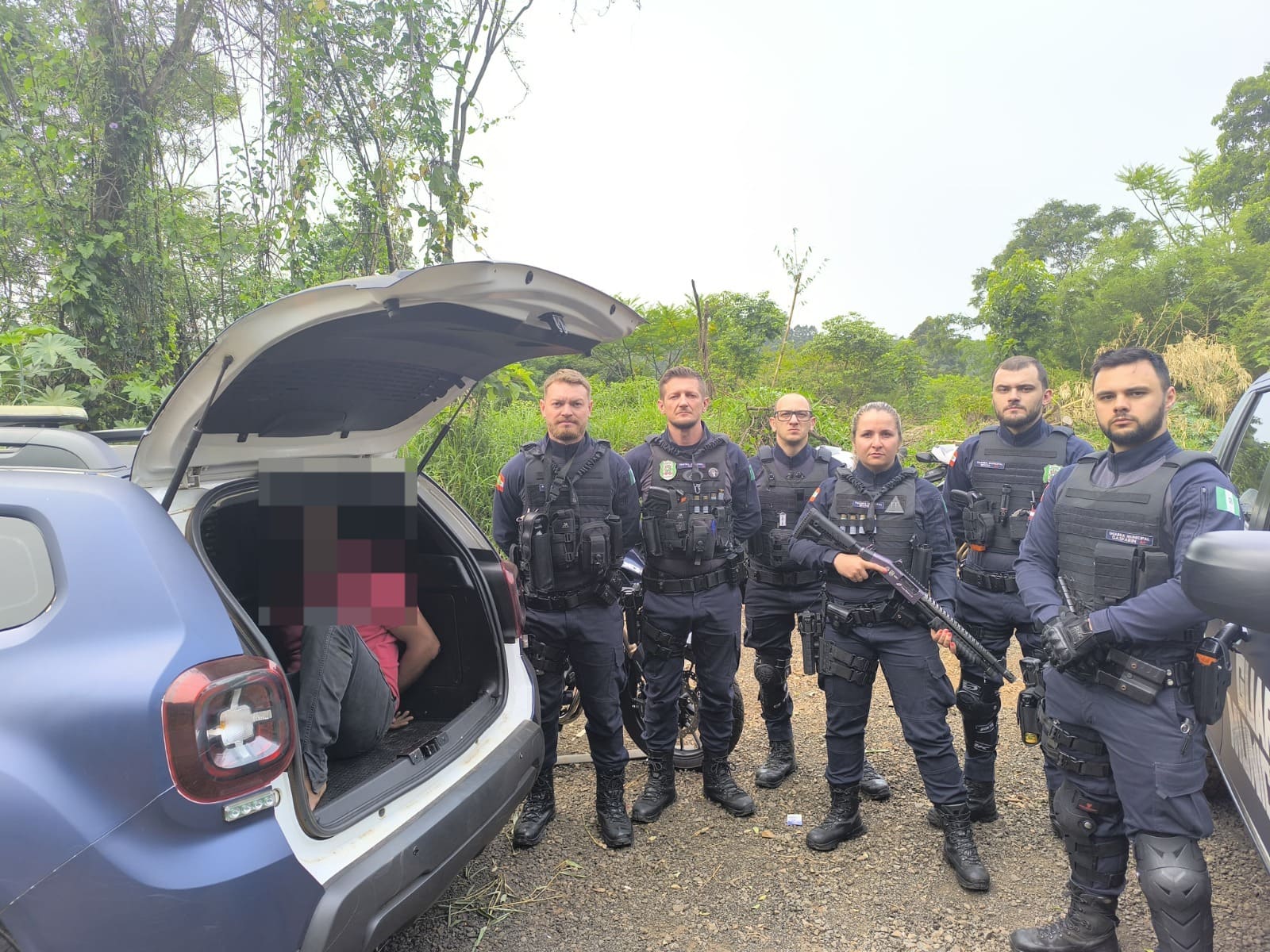 Foto: Guarda Municipal de Chapecó/Divulgação 