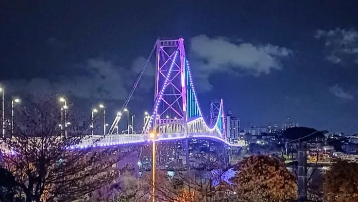 Iluminação cênica da Ponte Hercílio Luz pode ser inaugurada no Natal; saiba mais | Foto: Ricardo Nishida / Cedida ao SCC10