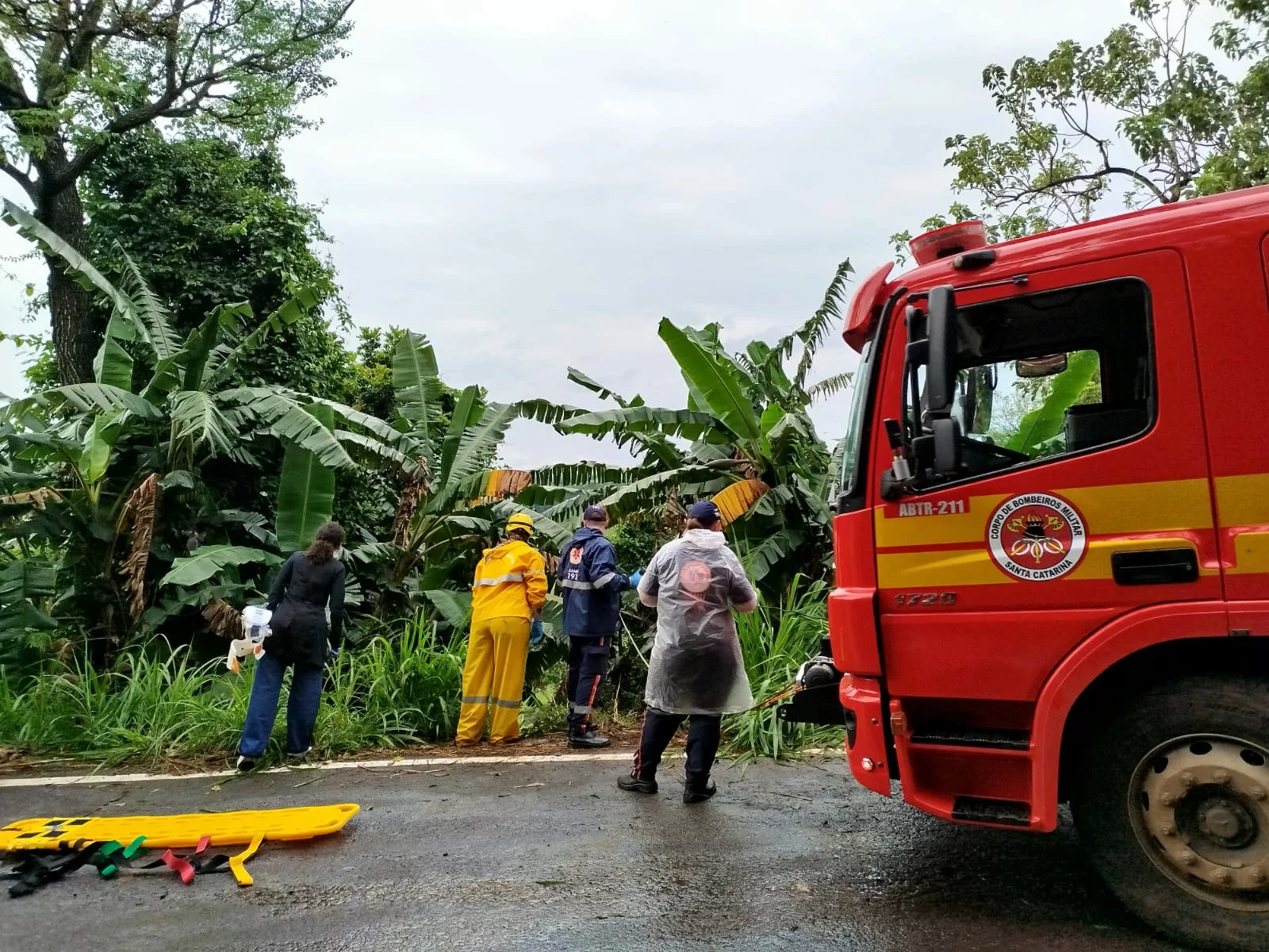 Imagem: Corpo de bombeiros