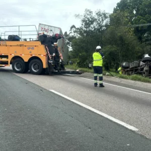 Motorista morre em grave acidente na BR-101 | Foto: PRF