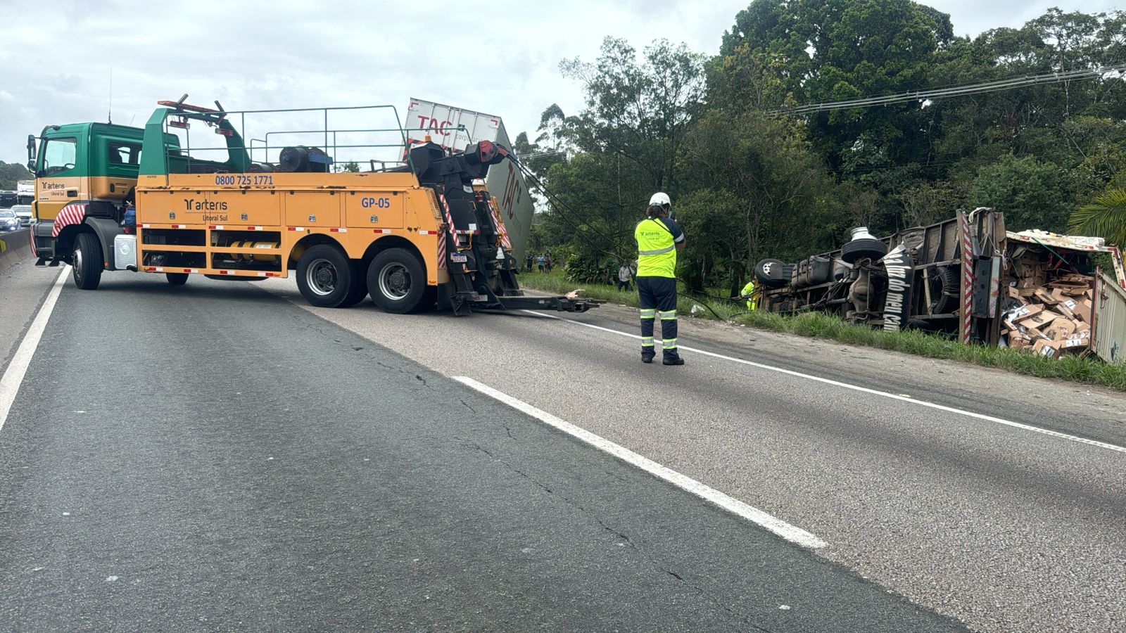 Motorista morre em grave acidente na BR-101 | Foto: PRF