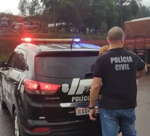 Acusado pelo crime de estupro de vulnerável contra a própria filha é preso | Foto: Polícia Civil