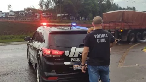 Acusado pelo crime de estupro de vulnerável contra a própria filha é preso | Foto: Polícia Civil