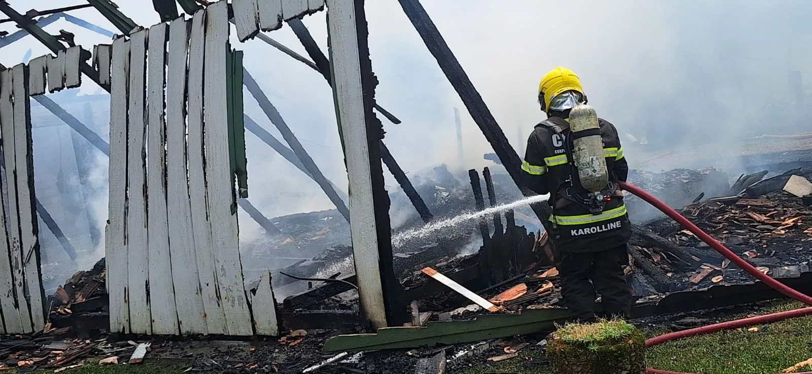 Imagem: Corpo de bombeiros