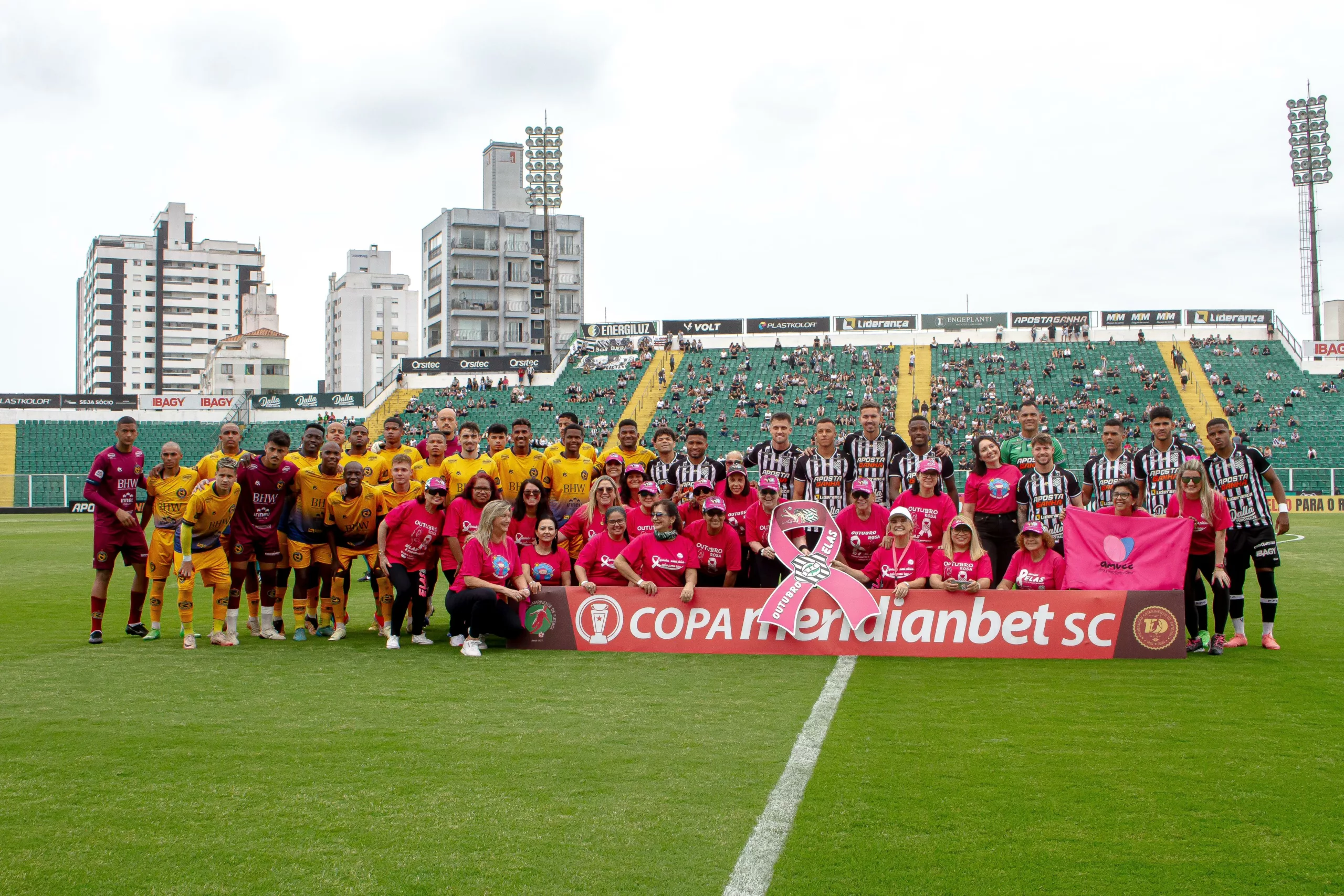 Figueirense e Nações se enfrentaram neste sábado em Florianópolis. – Foto: Patrick Floriani/ FFC/ Reprodução