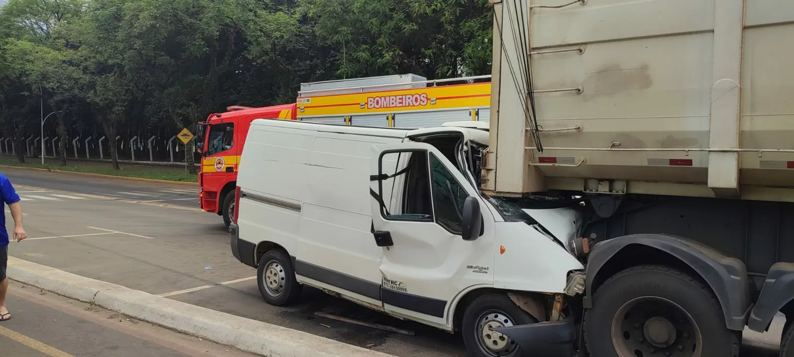 Imagem: Corpo de bombeiros