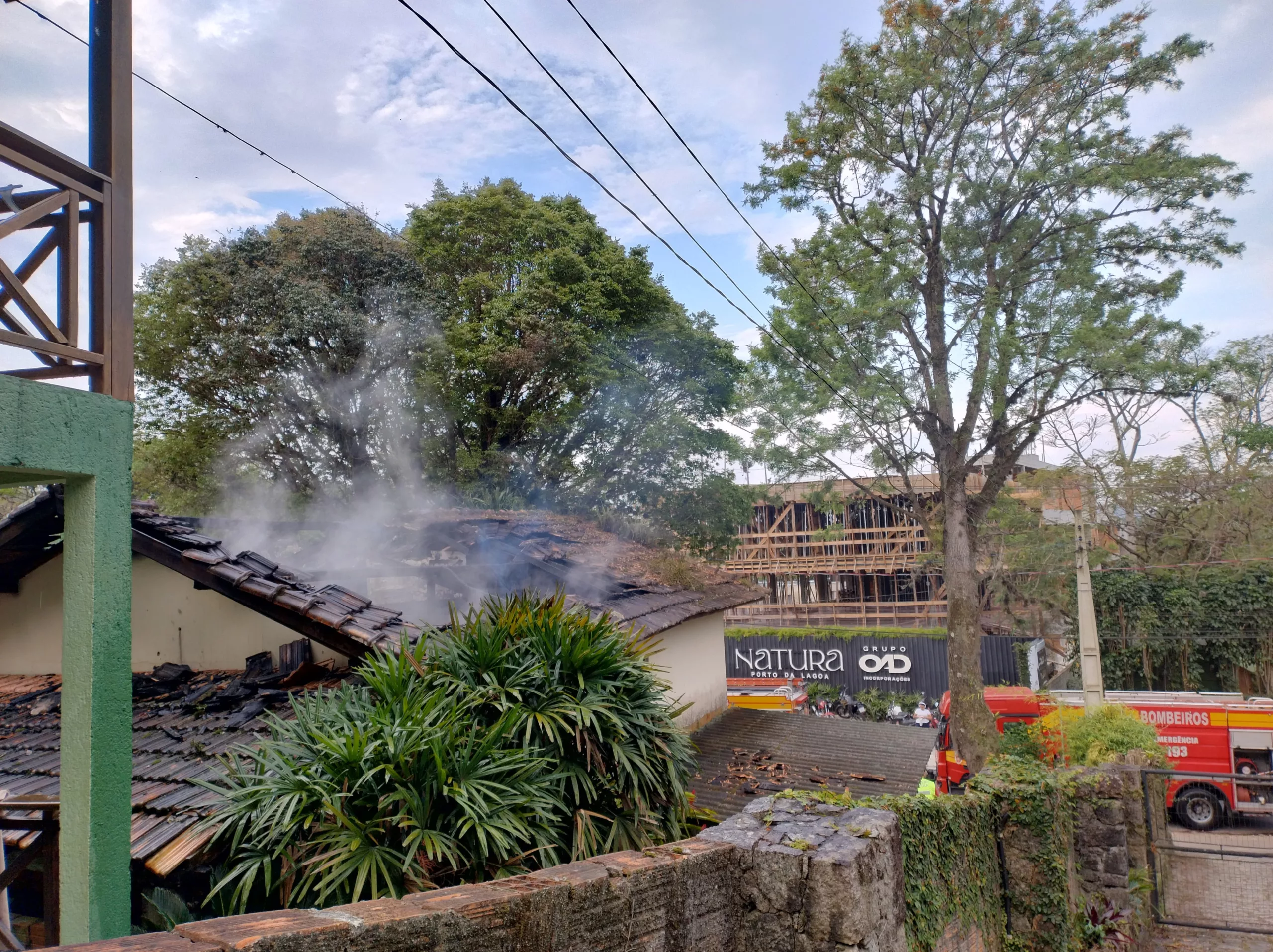 Imagem: Corpo de bombeiros