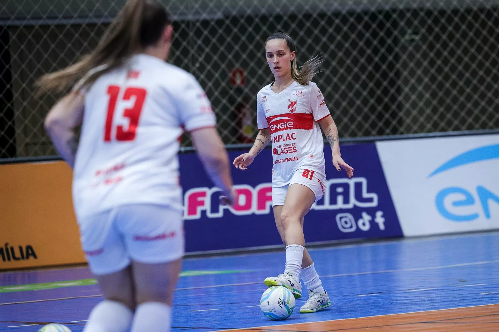 Leoas da Serra no primeiro jogo da semifinal contra ADEF-DF | Foto: Fom Conradi