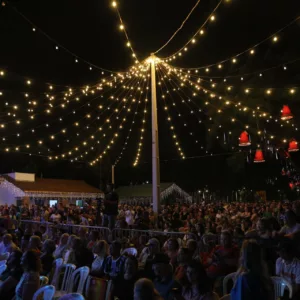 Abertura do Natal no Ecoparque, em Chapecó, reune 14 mil pessoas | Foto: Leandro Schmidt