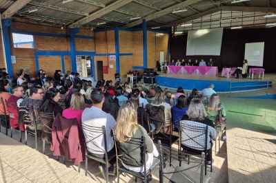 Audiência realizada no mês de julho, em Capão Alto. | Foto: Ministério Público Federal