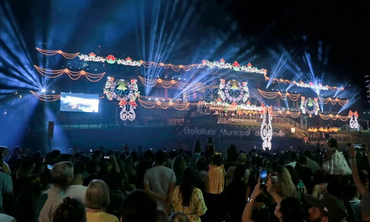 Em clima de festa, abertura do Natal de Joinville ocorre neste domingo