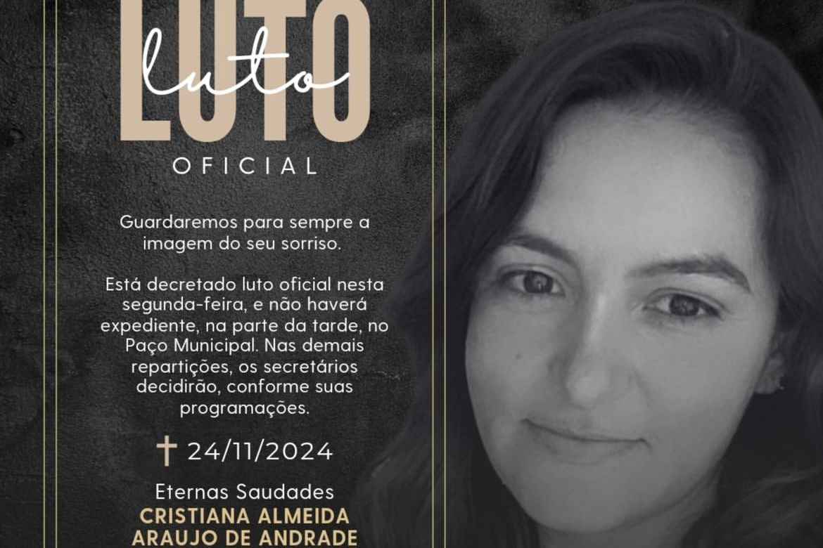 Feminicídio em Palmeira: prefeitura decreta luto oficial