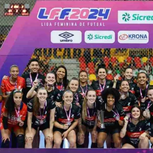 Leoas da Serra são vice-campeãs da Liga Nacional de Futsal Fem