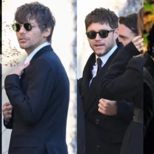 Ex-membros do One Direction participam do funeral de Liam Payne. | Fotos: Reprodução/Redes Sociais 