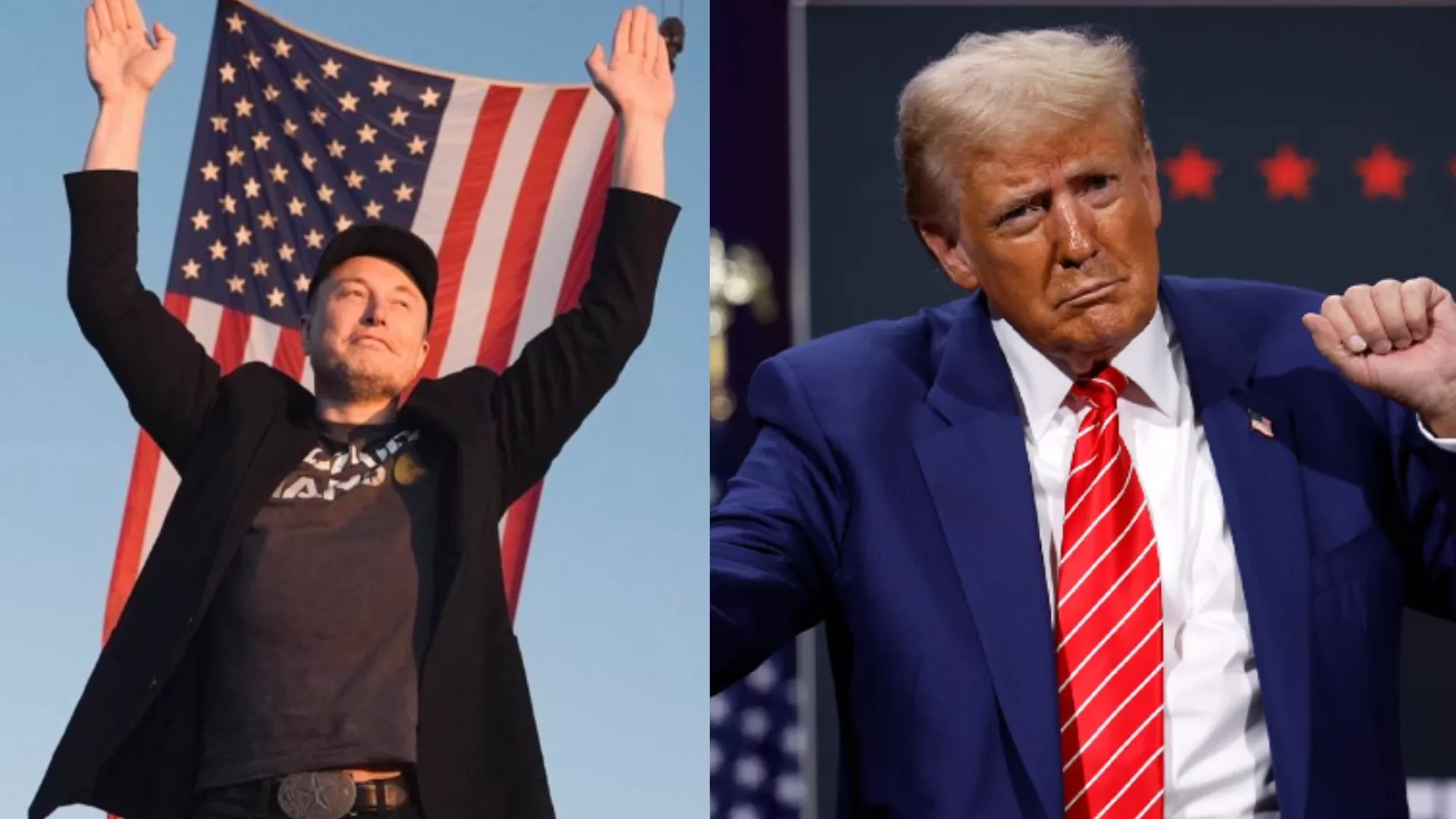 Musk e Trump | Foto: Reprodução/Redes Sociais 