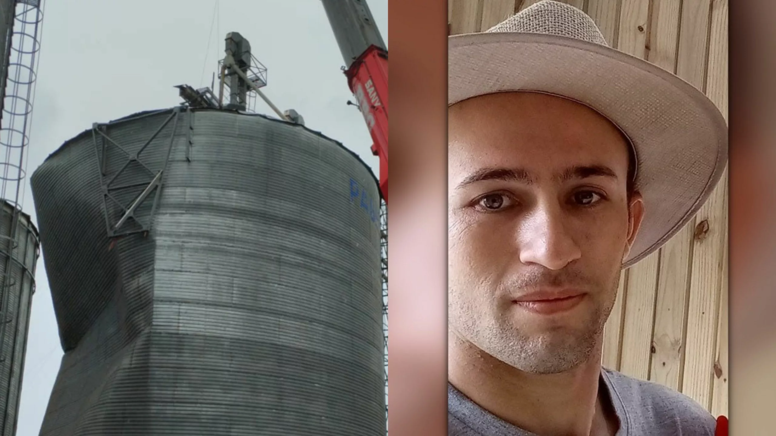 Trabalhador que morreu durante desmontagem de silo é identificado | Foto: Montagem/CBMSC/Redes Sociais