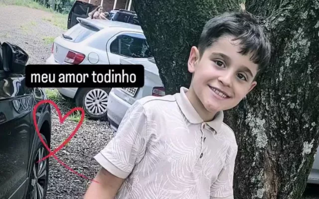 Foi identificado como Isaac Ruan, o menino que morreu após cair em rio. – Foto: Internet/Reprodução