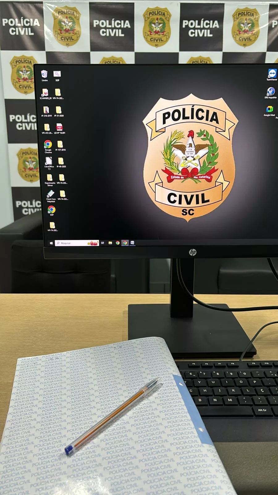 O homem foi condenado a mais de 33 anos de prisão | Foto: Polícia Civil SC