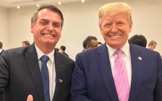 Bolsonaro deve pedir ao STF para ir à posse de Trump. – Foto: Redes sociais/Reprodução