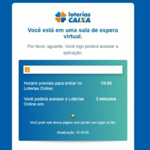 Site da Loterias Caixa apresenta instabilidade na véspera da Mega da Virada | Foto: Arquivo SCC10