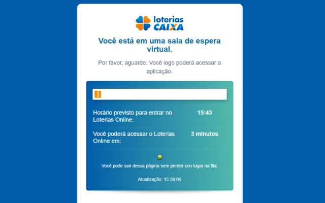 Site da Loterias Caixa apresenta instabilidade na véspera da Mega da Virada