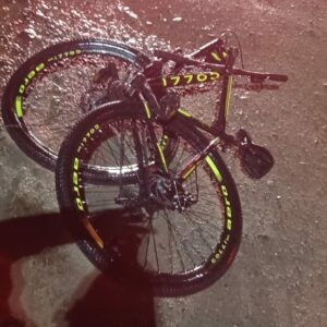 Ciclista de 27 anos fica ferido após ser atropelado na BR-280