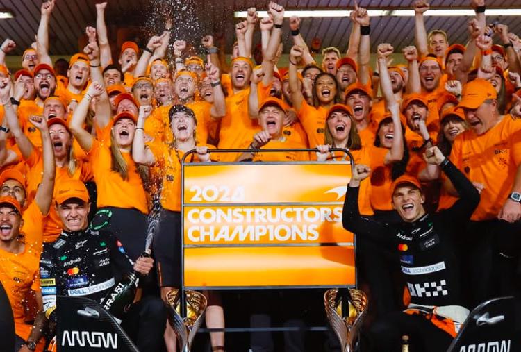 F1: festa 'Papaya' pinta Abu Dhabi de laranja