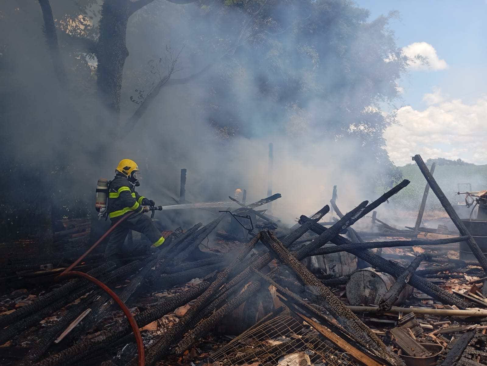 Imagem: Corpo de Bombeiros/Reprodução