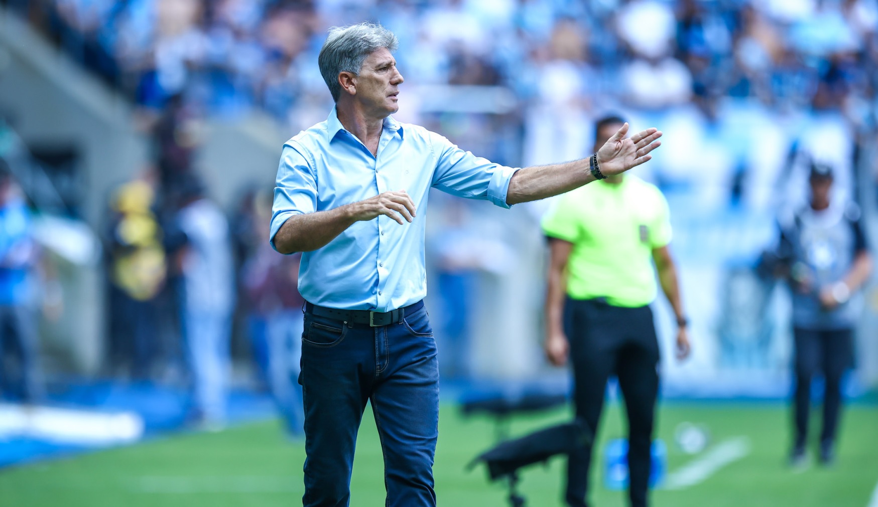 Grêmio comunica a saída do técnico Renato Portaluppi