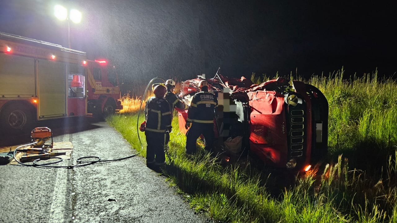 Homem morre preso às ferragens em grave acidente em Lages | Foto: CBMSC