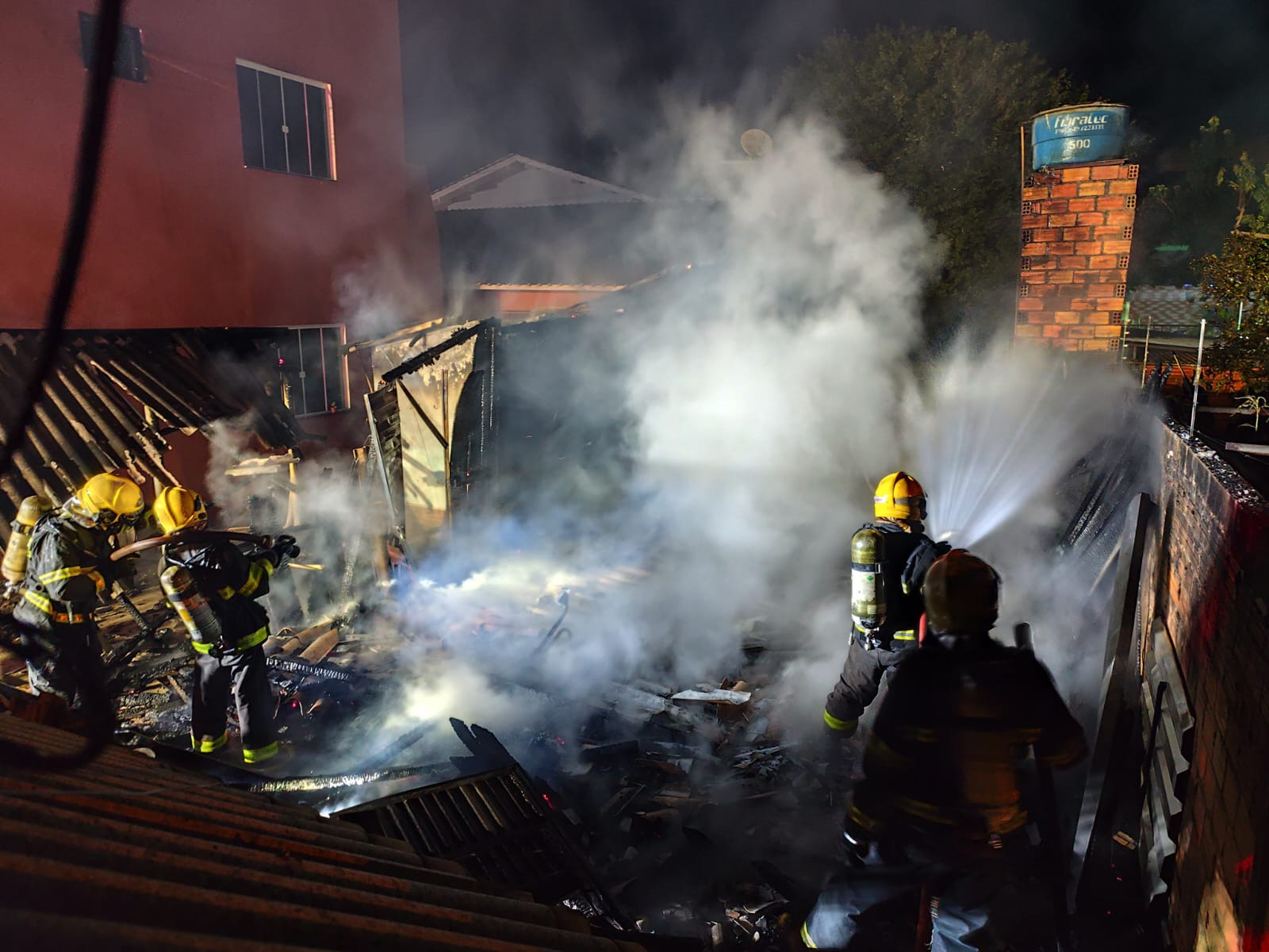 Imagem: Corpo de Bombeiros/Reprodução