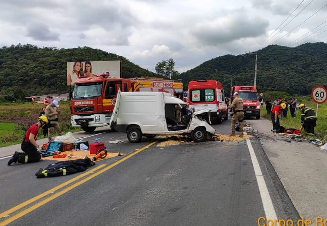 Foto: Corpo de Bombeiros/Divulgação. 