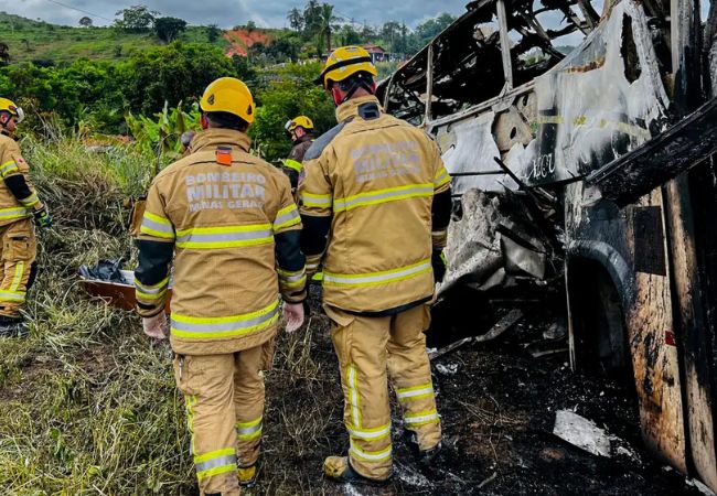 Foto: Corpo de bombeiros Militar/MG.