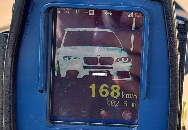 Veículo é flagrado a 168 km/h em rodovia catarinense