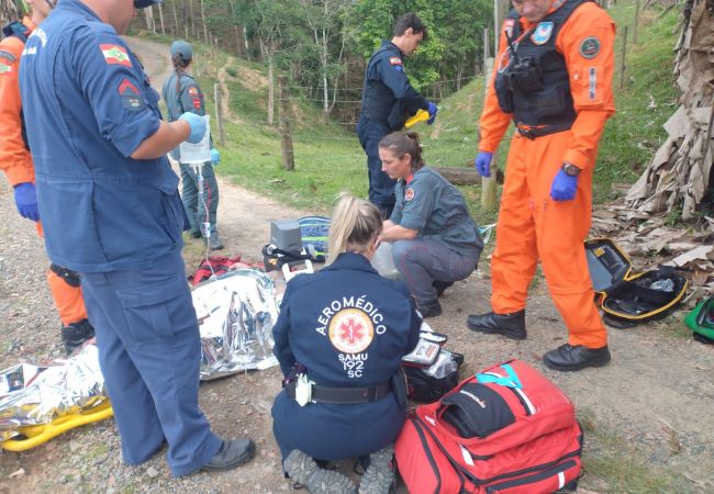 Foto: Corpo de Bombeiros/Divulgação.