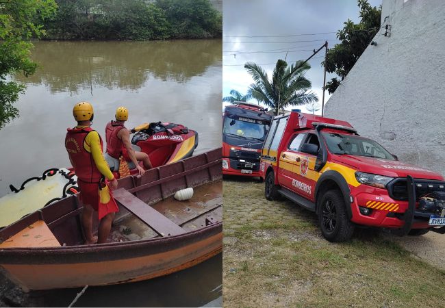 Foto: Corpo de Bombeiros/Divulgação.