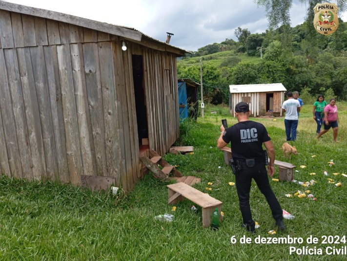 Mulher é presa por matar namorado em aldeia indígena de SC