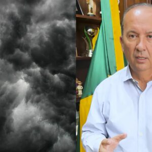 AGORA: Governador de SC alerta para 'volume muito grande de chuvas' | Foto: Canva / Redes Sociais