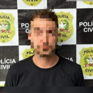 Mordeu e torturou: pai que matou bebê de dois meses é preso em SC | Foto: Polícia Civil