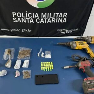 Polícia Militar apreende drogas e itens de furto em São Joaquim