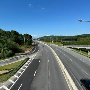 Terceira faixa da SC-401 é liberada no Norte da Ilha