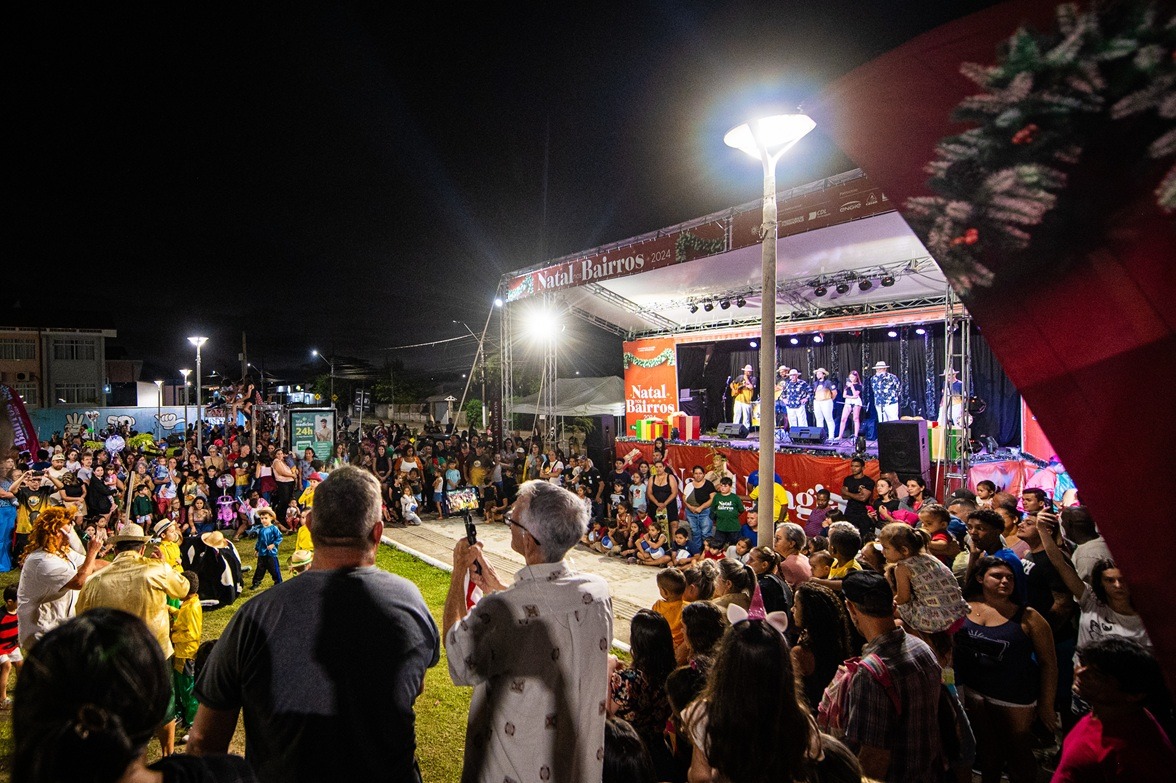 Últimos dias de Natal nos Bairros em Florianópolis. – Foto: Atré Comunicação/ Reprodução