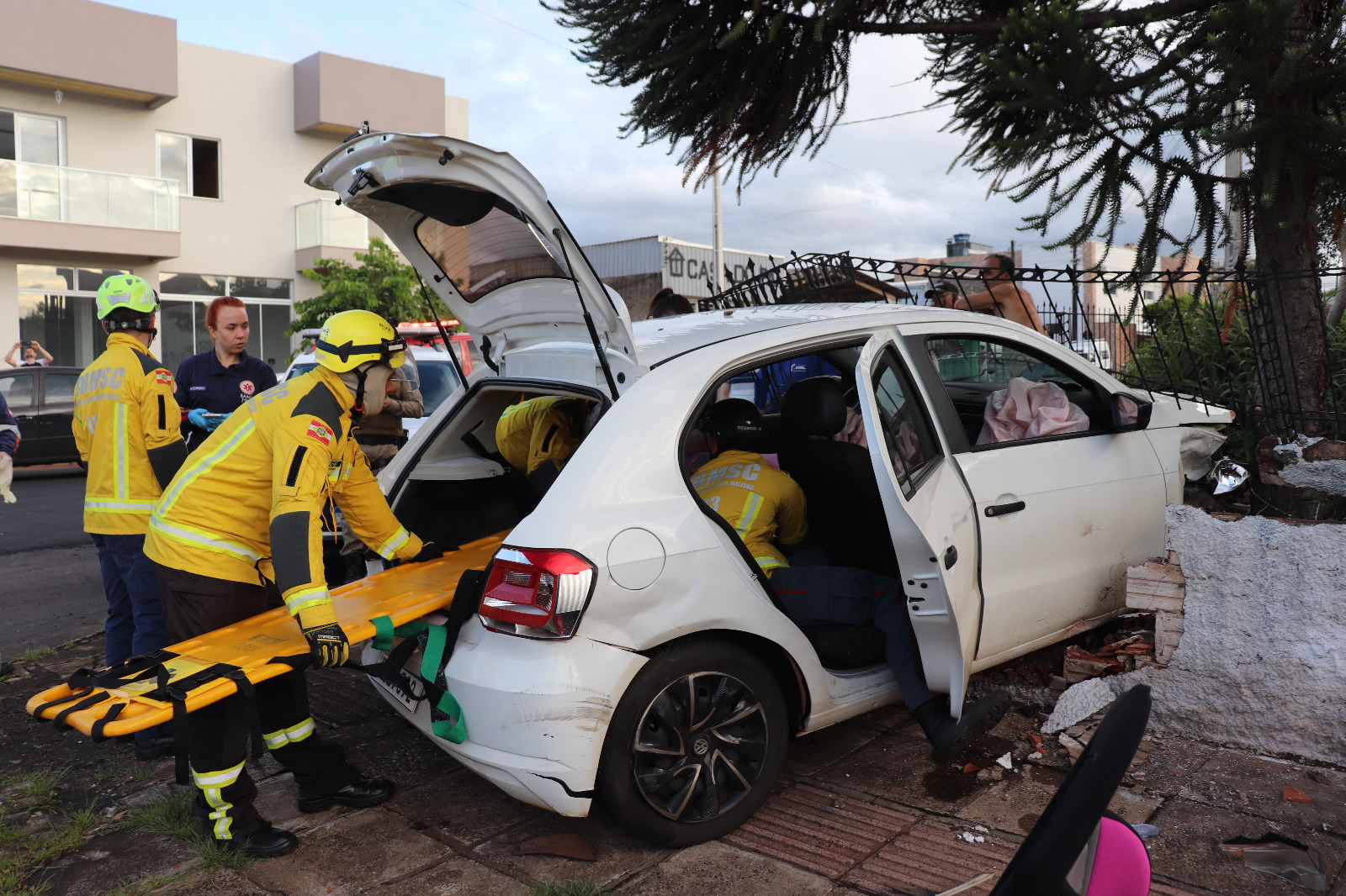 Imagem: Corpo de bombeiros