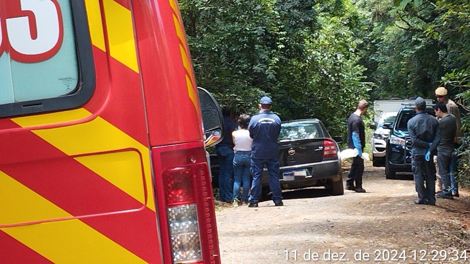 Homem é encontrado morto dentro de veículo em SC | Foto: CBMSC