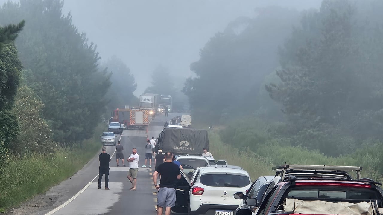 Acidente gravíssimo na BR-282 deixa mortos e feridos | Foto: reprodução redes sociais