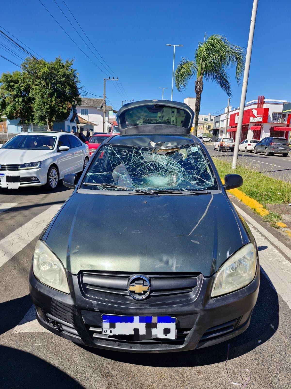 Imagem: Corpo de bombeiros/ Reprodução