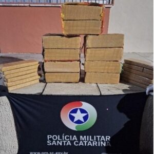 PM intercepta carregamento de 50 Kg de maconha que seria comercializada em Lages